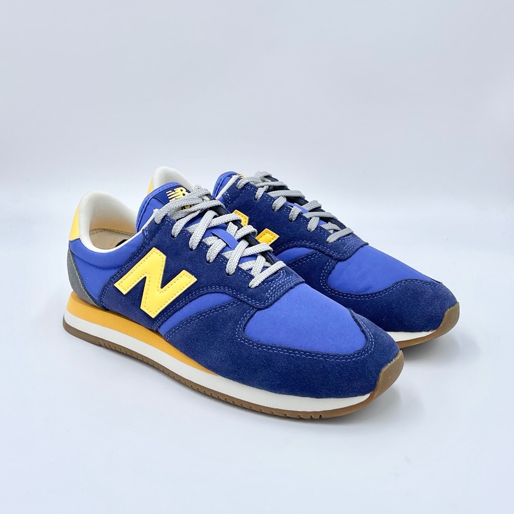 New Balance 420 Retro V2 Sneaker Victory Blue Apricot WL420SC2 Women’s size 8